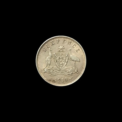 Australia 1910 sixpence - sixpence, km#