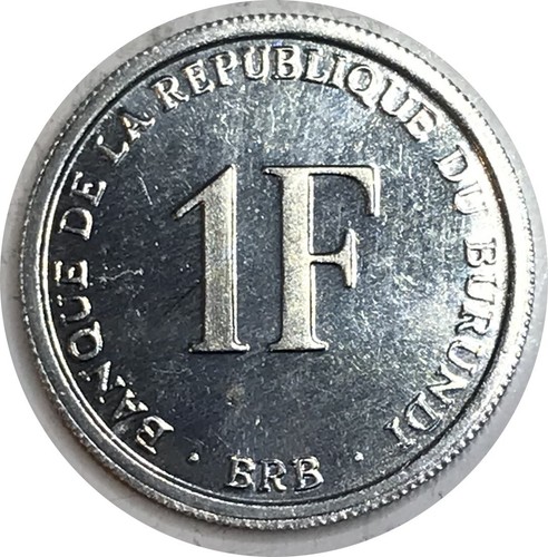 Burundi 2003 1 franc - burundi,