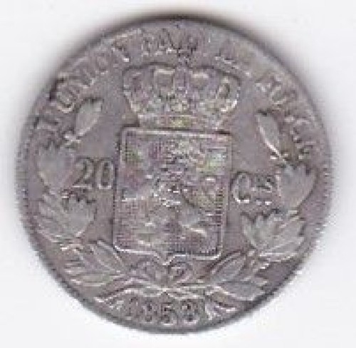 Belgique centimes 1853 - belgique.,