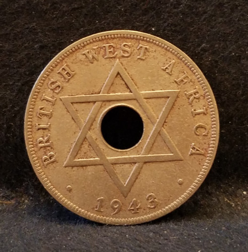 Penny 1943 british - penny, west