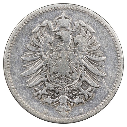 Germania mark 1874 argento - germania, 1