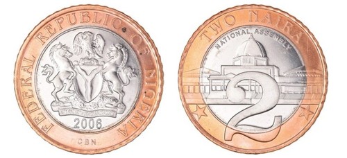 2006 nigeria naira 19 - 2, km