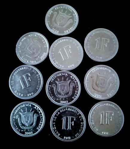 Burundi 2003 lot - , franc