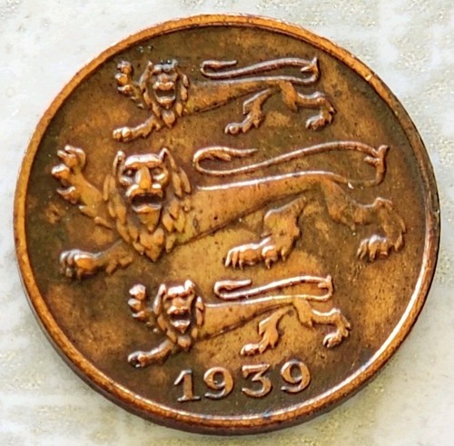 Estonia 1939 moneta - 1939,