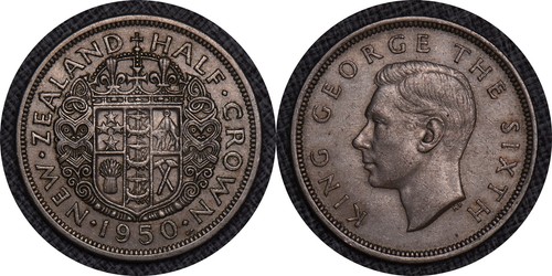 Nuova zelanda 1950 - zelanda, mezza
