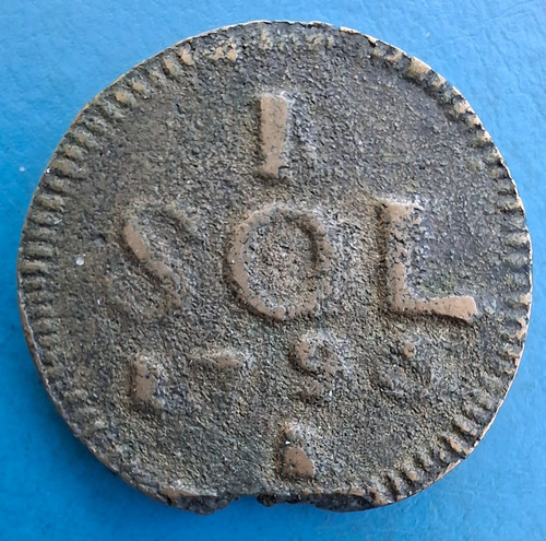 Luxembourg sol 1795 - ,,