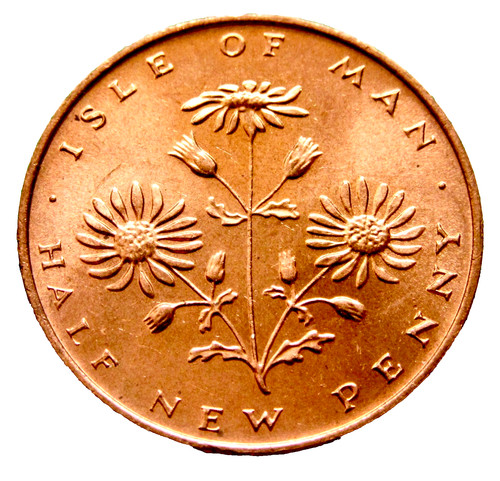 Isle man 1971 - halfpenny,